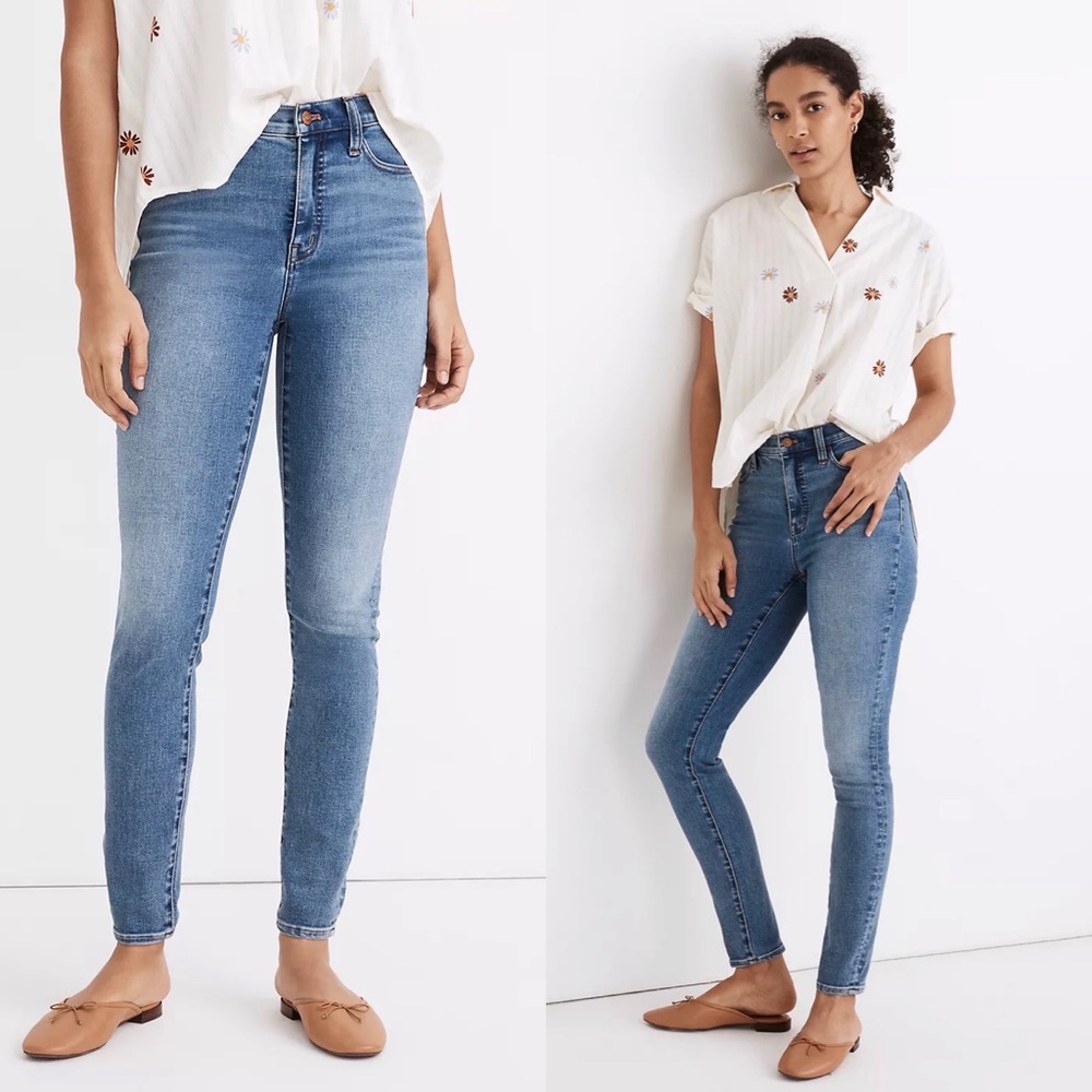 Madewell 10” High Rise Roadtripper Jeans in Vinton Wash Size 34